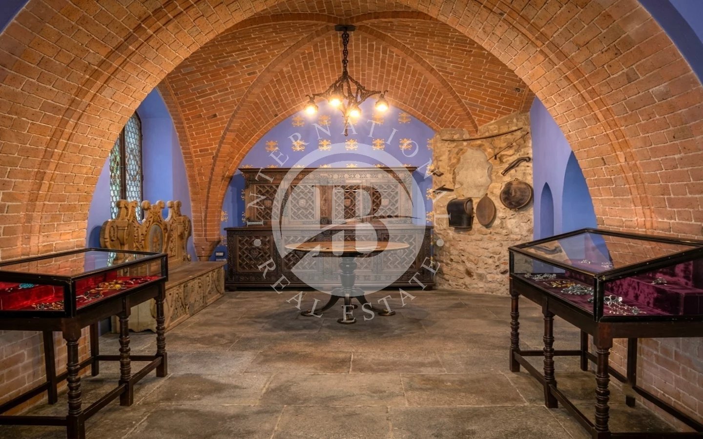 Neo Gothic Castle Nestled Within The Unesco World Heritage Area Of Monferrato