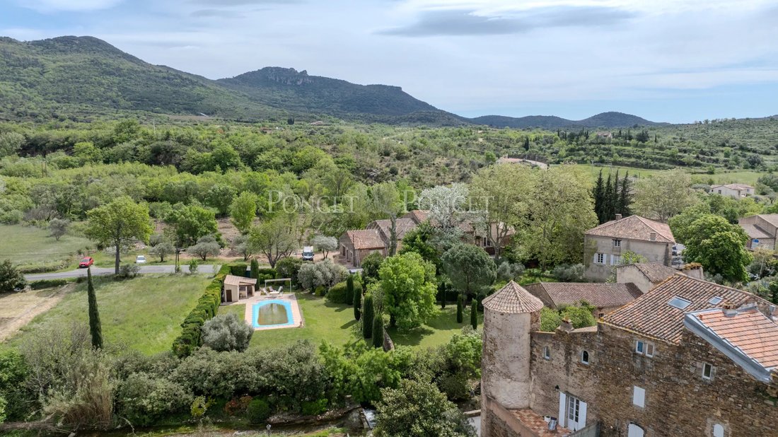 P&P Exclusive Castle Near Salagou Lac