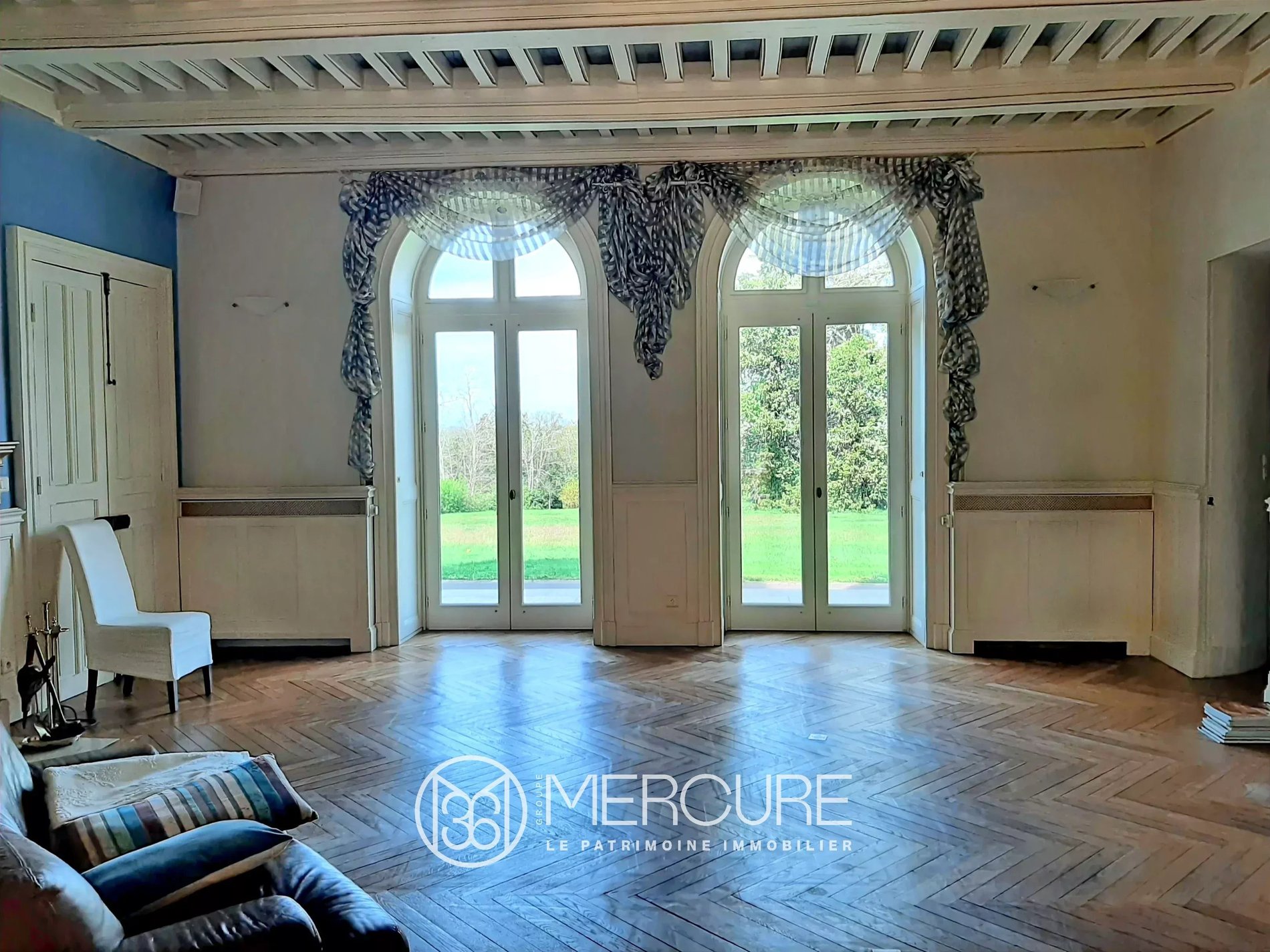 Renovated Château, 66 Ha, Swimming Pool, Spring