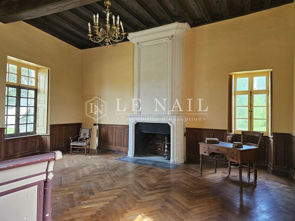 Splendid 15th And 18th C. Chateau On The Border Between Anjou And Touraine