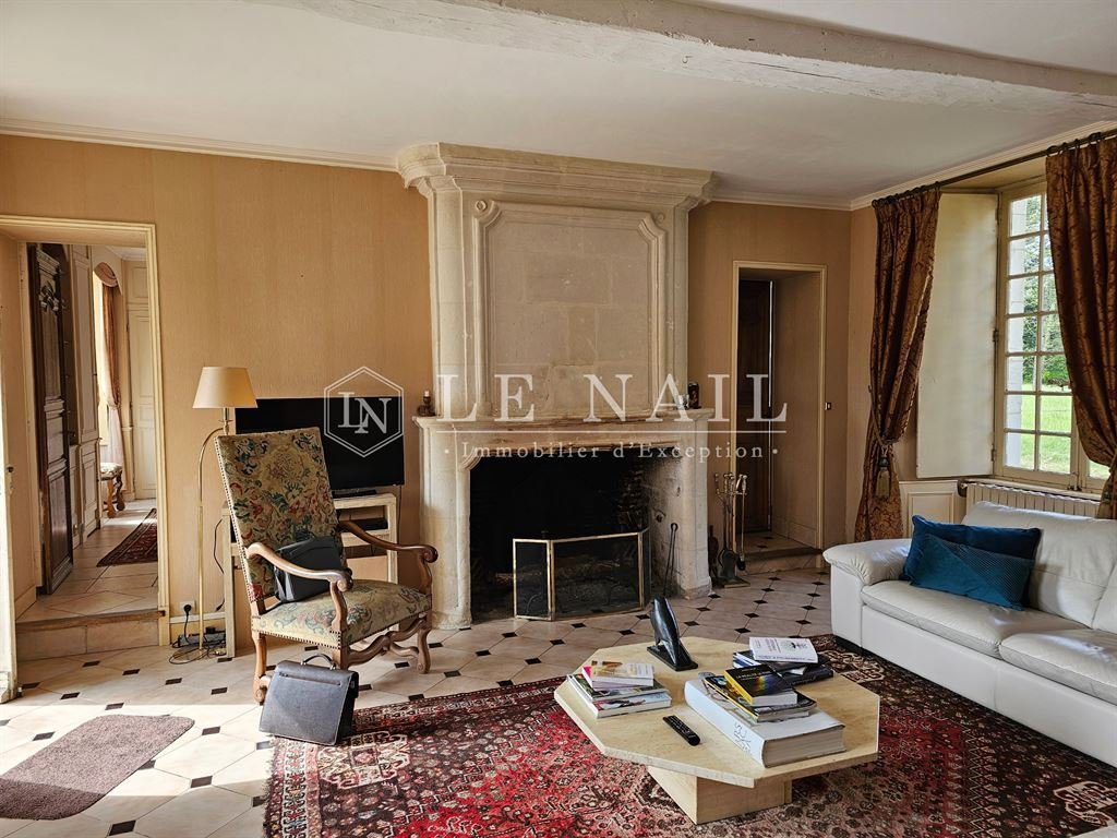 Splendid 15th And 18th C. Chateau On The Border Between Anjou And Touraine
