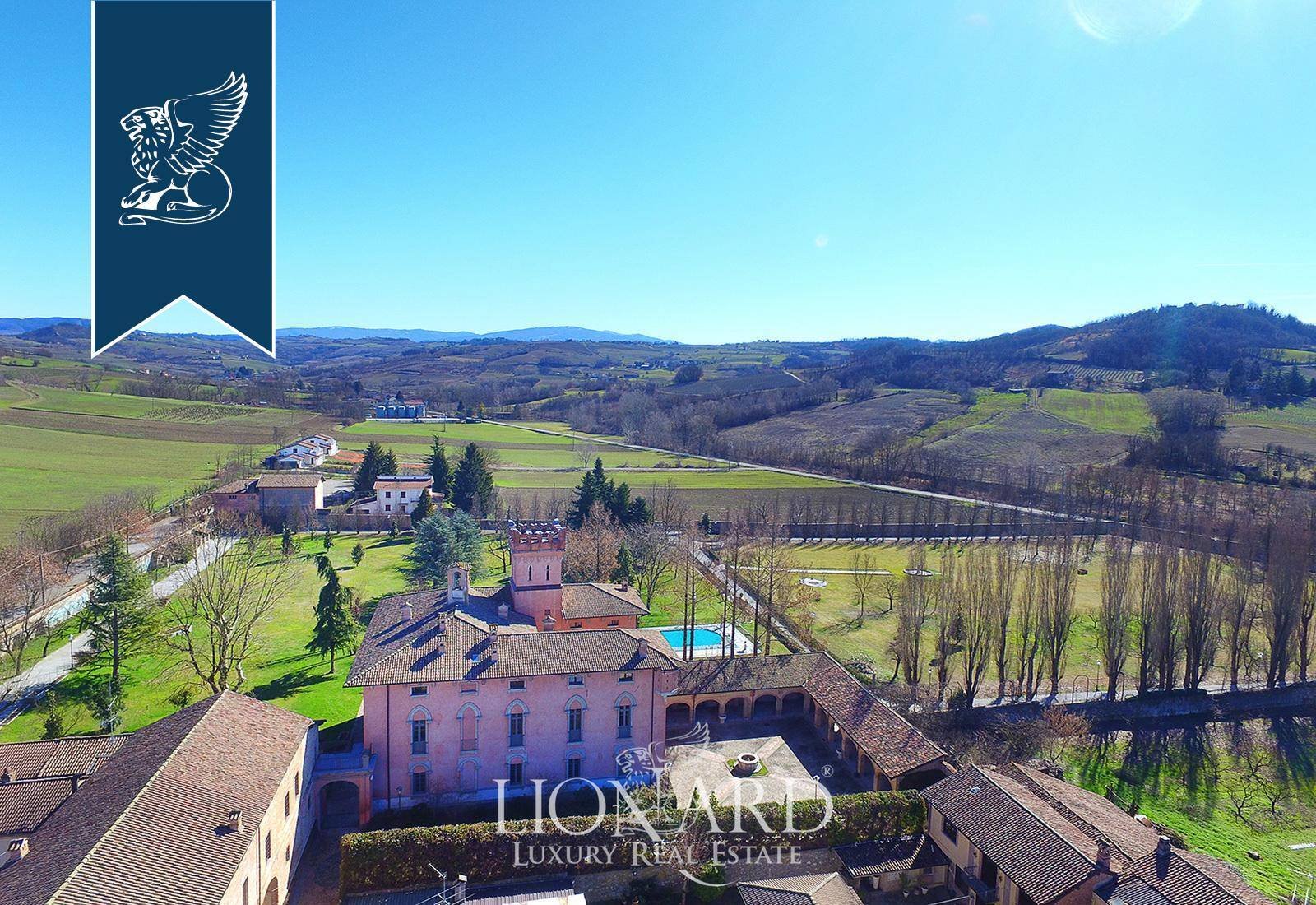 Stunning Castle For Sale On Tortona's Hills