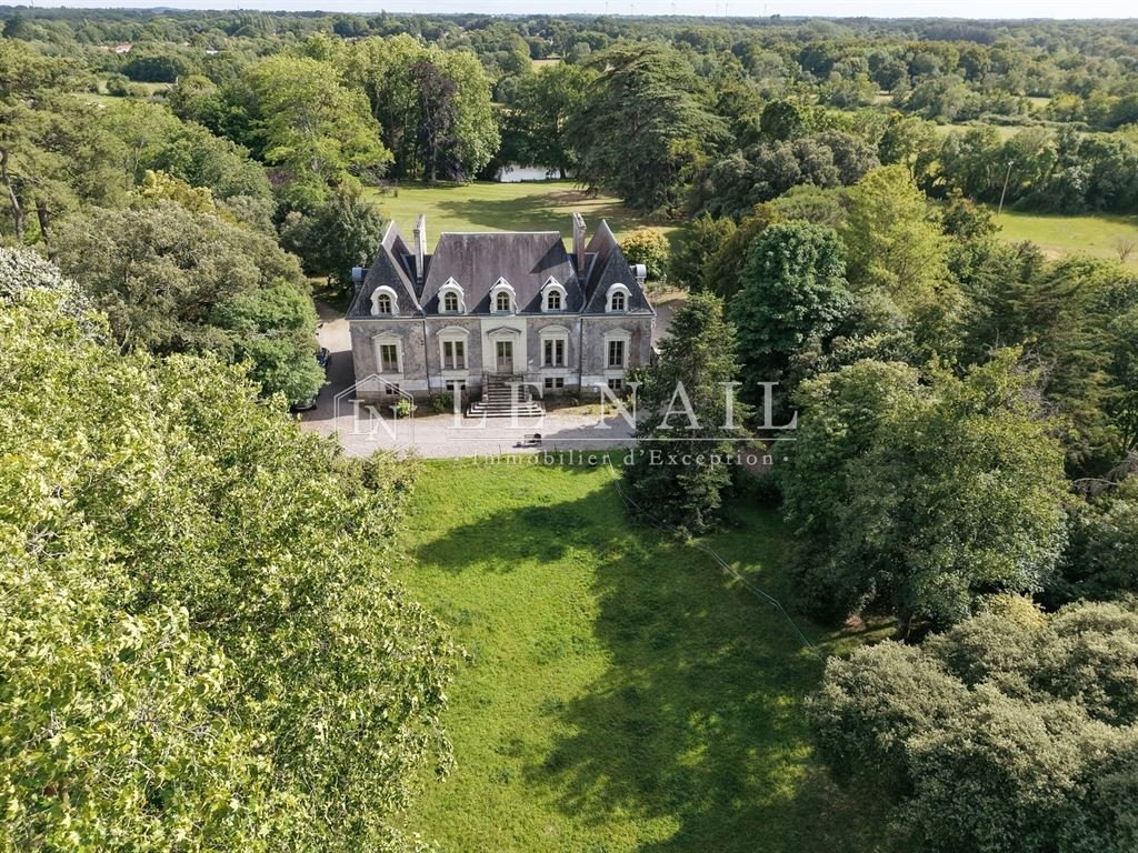 Stylish Château With Wooded Grounds And Outbuildings, Near Nantes, On The Banks Of The Loire
