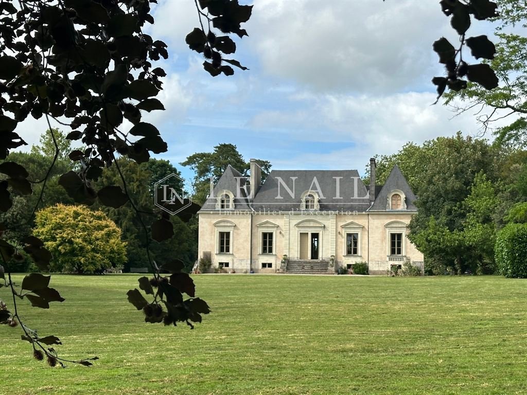 Stylish Château With Wooded Grounds And Outbuildings, Near Nantes, On The Banks Of The Loire