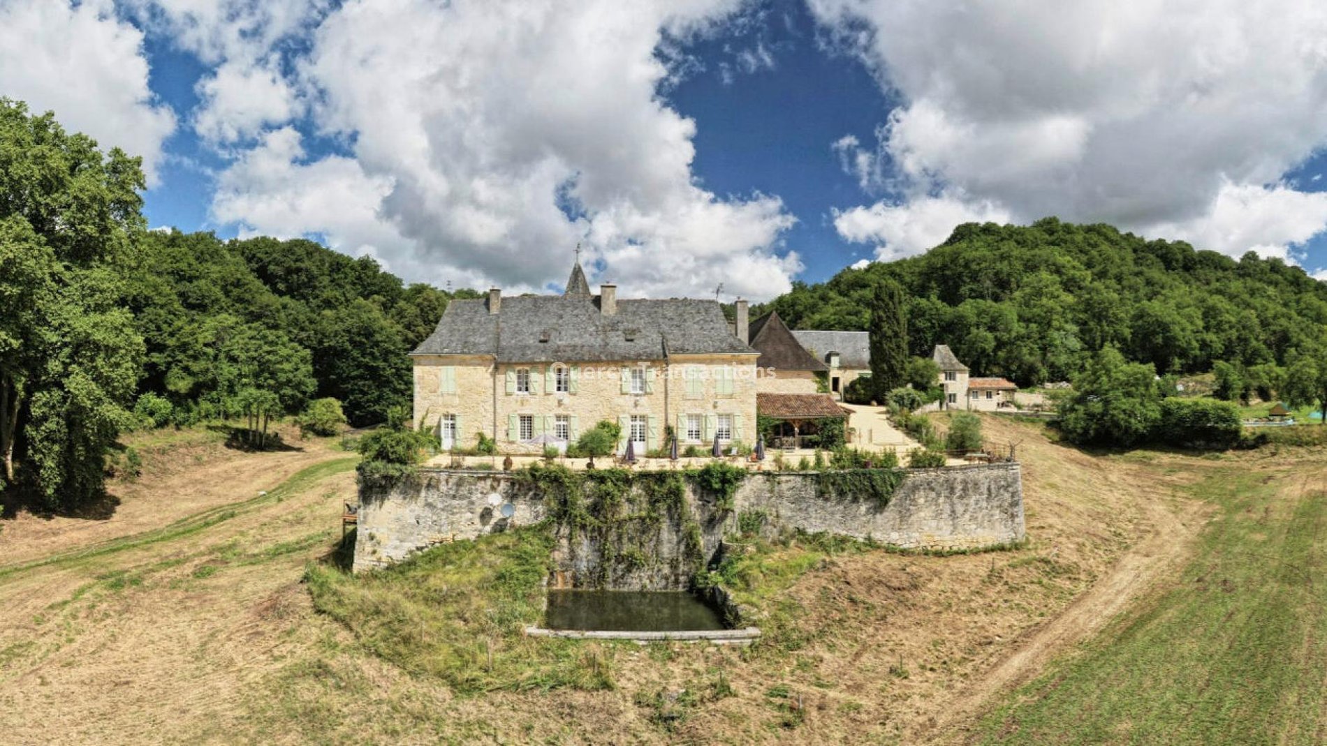 Unique Estate In Périgord Noir On 67 Hectares Enclosed With A Castle And Outbuildings.