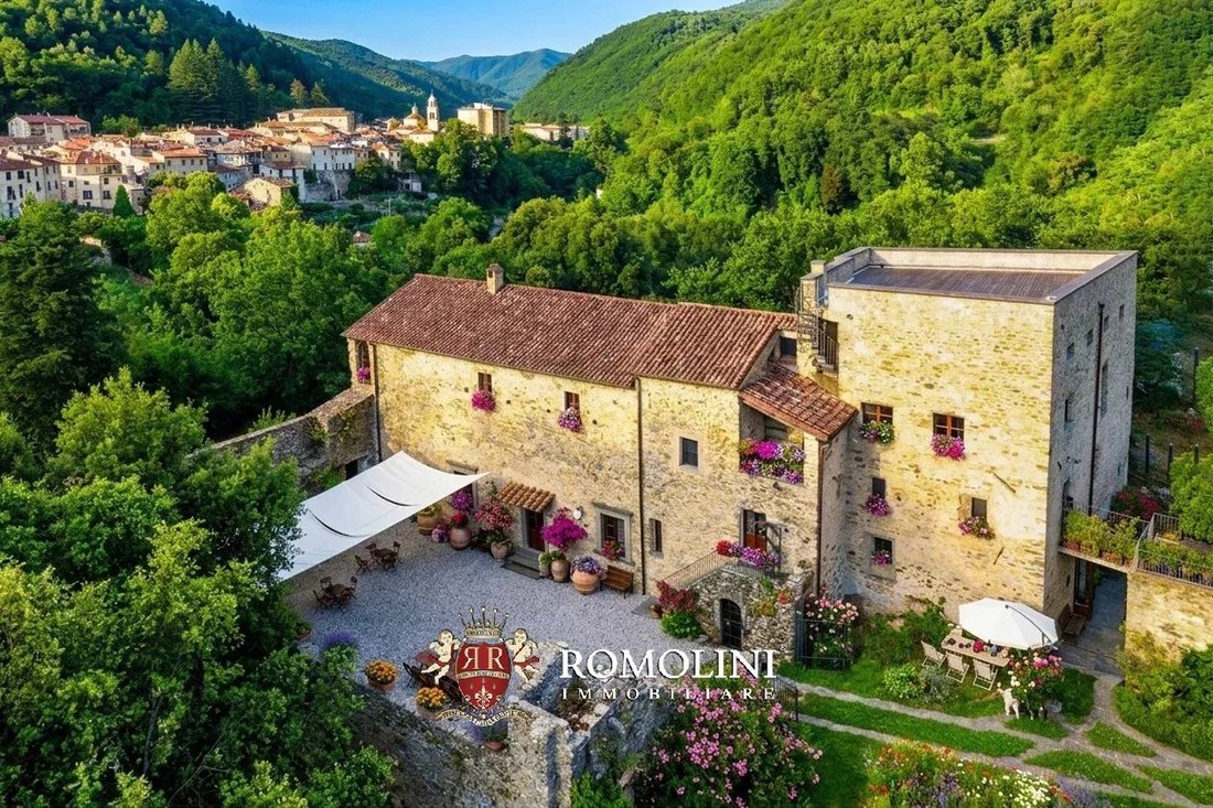 Wine Estate With Castle For Sale In Lunigiana, Tuscany